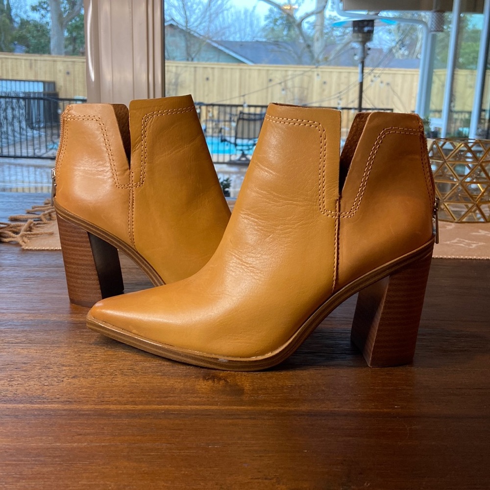 Vince Camuto Brown Heeled Boots